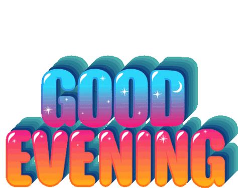 Good Evening Greetings Sticker - Good Evening Greetings Hello ...