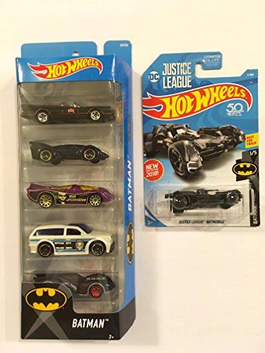 Hot Wheels Batman 5 Pack Batman Classic Tv Series Batmobile Desertcart INDIA