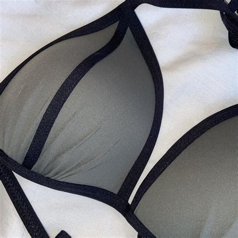 Triangle Bikini Top UK Size 8 Never Worn Brand Depop