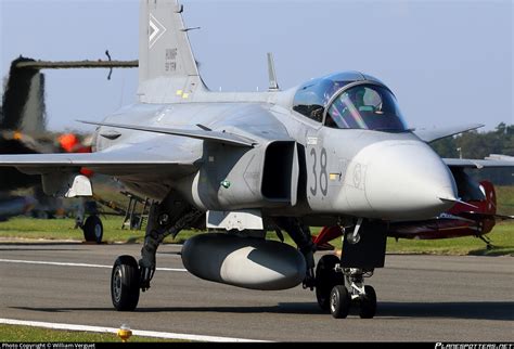 38 Hungarian Air Force Saab JAS 39 Gripen Photo By William Verguet ID