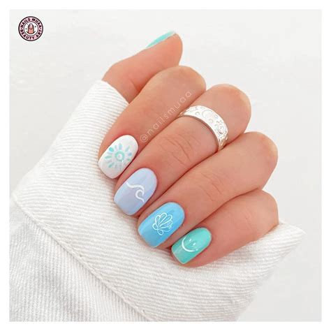 Beach Nail Designs To Try Out And Match The Vibe During Your Seaside