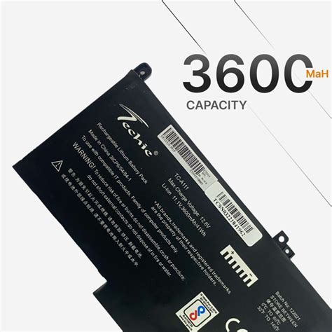 Techie Compatible Battery For Dell DJ1J0 Latitude E7280 E7380 E7480