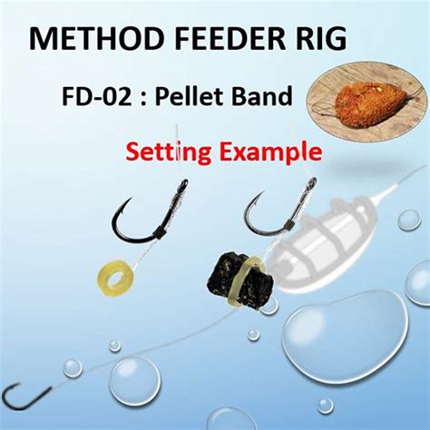 Owner Fd Method Feeder Pellet Band Rigs Cm Zunnebeld