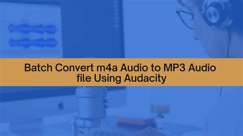 How To Batch Convert M4a Audio Files Into Mp3 Audio Files Plr Video