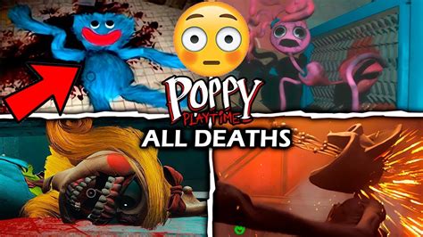 La Comparacion De Las Muerte De Los Jefes De Poppy Playtime