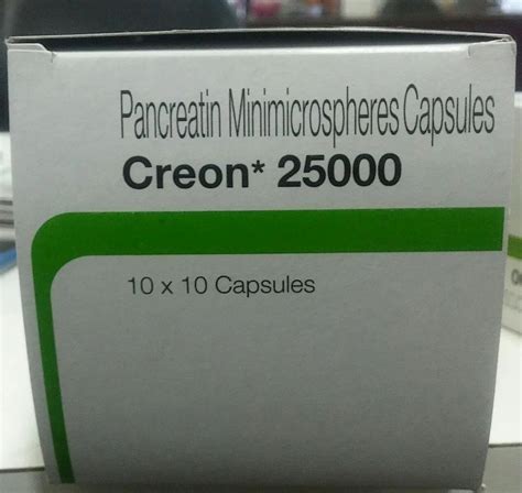 Creon Capsule At Rs Stripe Pharmaceutical Medicines In