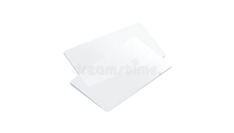 Blank Plastic Transparent Business Cards Mockup Stock Image - Image of ...