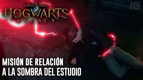 Hogwarts Legacy Misión de Relación A La Sombra del Estudio CRUCIO