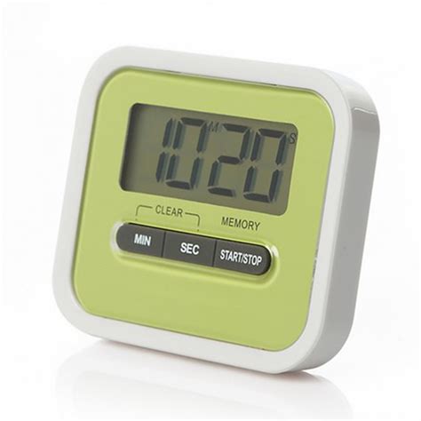 Digital Kitchen Timer Volume S Alarm Duration Magnetic Cooking