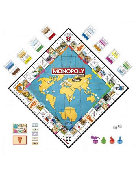 Stalo Aidimas Monopoly Voyage Autour Du Monde Fr