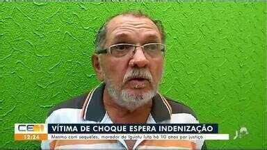 CETV 1ª Edição Juazeiro do Norte Vítima de choque espera