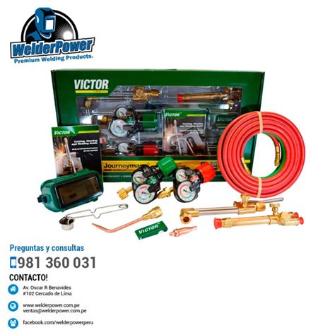 EQUIPO DE OXICORTE VICTOR MEDALIST 350 CLASSIC WELDER POWER Premium