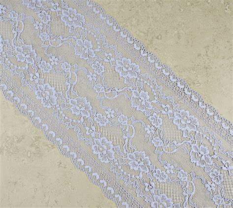 Floral Stretch Lace Smoky Lilac Lingerie Lace Trim By The Etsy