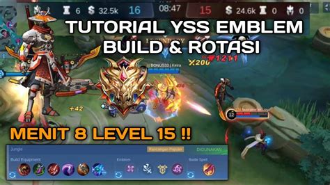 Rotasi Build Emblem Terbaru Yss Enak Banget Auto Gendong Gendong