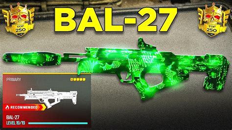 The 1 RANKED BAL 27 Loadout Is GODLIKE In Warzone Best BAL 27 Class