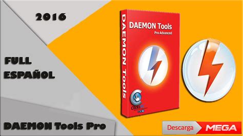 COMO DESCARGAR E INSTALAR DAEMON TOOLS PRO FULL ESPAÑOL 2016 YouTube