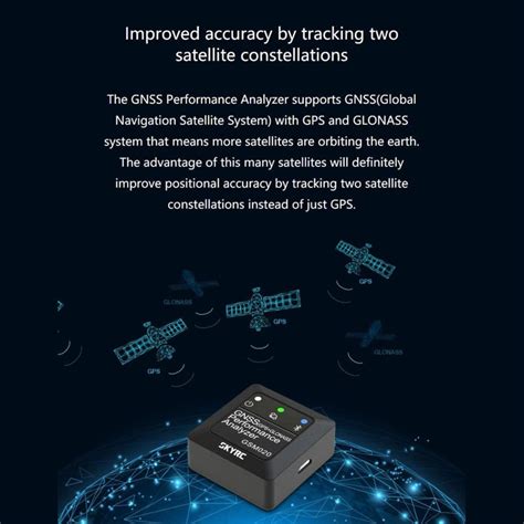 SKYRC GSM020 GNSS Performance Analyzer Speed Meter For RC Models