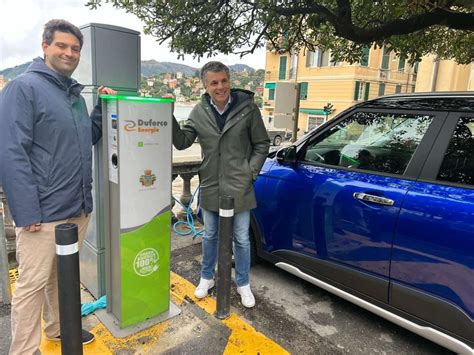 A Rapallo Nuove Stazioni Di Ricarica Per Veicoli Elettrici Liguria