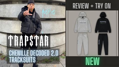 Trapstar Chenille Decoded 2 0 Tracksuit Review Try On No Sauce The