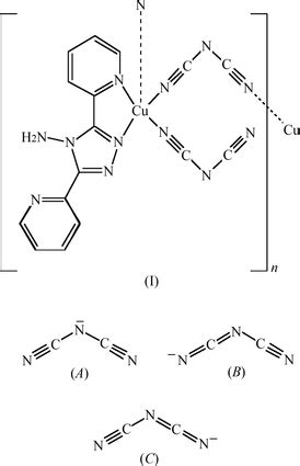 IUCr Catena Poly 4 Amino 3 5 Bis Pyridin 2 Yl 4H 1 2 4 Triazole