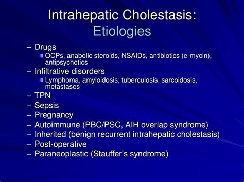 Ppt Cholestatic Liver Disease Pbc And Psc Powerpoint Presentation