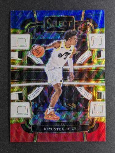 2023 24 Panini Select KEYONTE GEORGE Rookie RC Tri Color Prizm