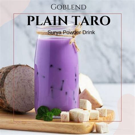 Jual Plain Bubuk Minuman Rasa Plain Taro Kg Bubuk Rasa Plain Taro