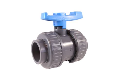 PVC DOUBLE UNION BALL VALVE 1 Socket Sanipro Walmart