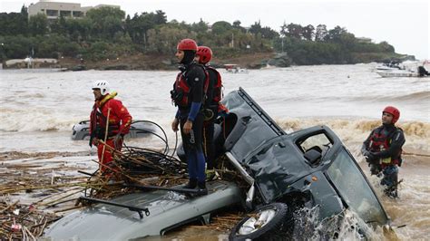 Gr Ce Des Inondations En Cr Te Font Au Moins Deux Morts Euronews