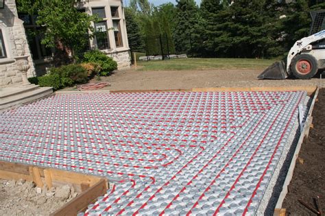 Driveway Walkways Outdoor Radiant Heating Panels Amvic