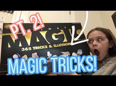 Magic Tricks Pt 2 YouTube