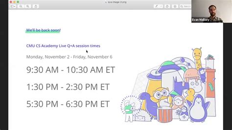 Cmu Cs Academy Live Q A Am Youtube