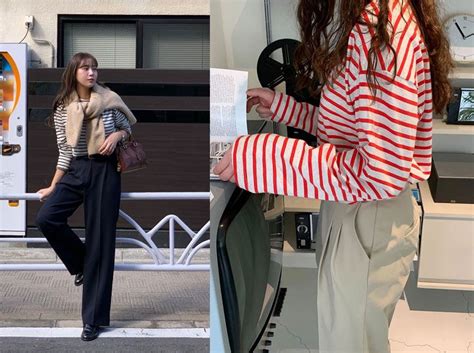 Áo kẻ ngang Xu hướng thời trang mùa lạnh 2025 hot trend