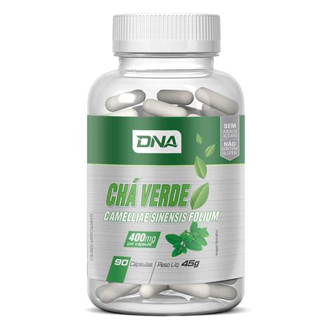 Chá Verde Para Emagrecer Em Capsulas - Chá Verde 90 Cápsulas - Compre DNA Suplementos