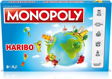 Monopoly Haribo Rodzinna Gra Planszowa Towarzyska Winning Moves PL