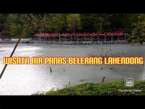 Wisata Air Panas Belerang Lahendong Manado Sulut YouTube