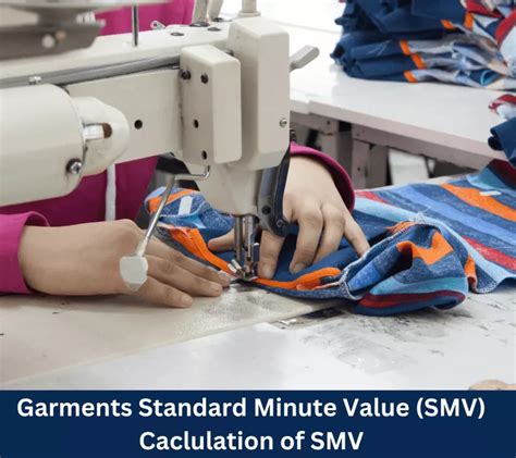 Standard Minute Value Smv In Garments Calculation Importance Ordnur