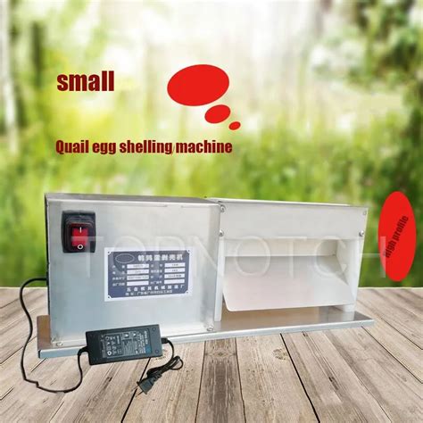 Electric Commercial Quail Egg Peeler Huller Machine 20w 25kgh