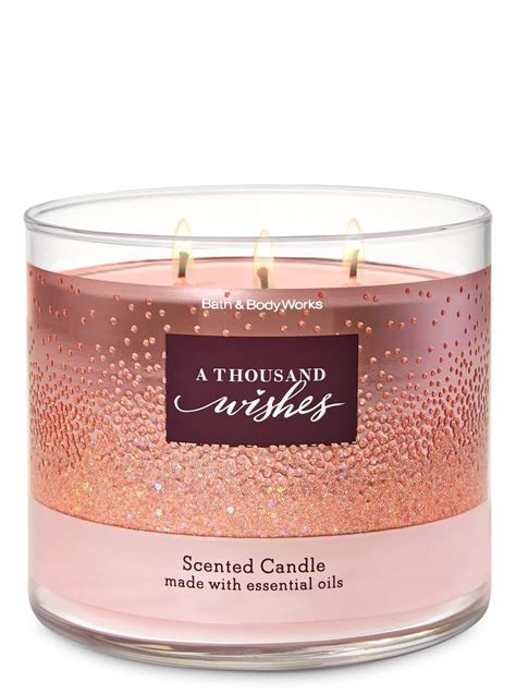 Bath And Body Works A Thousand Wishes Wick Candle Glamour Brands