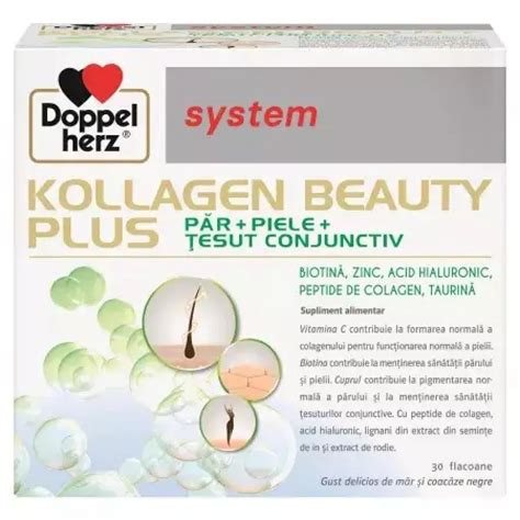 Kollagen System Beauty Plus Flacoane Doppelherz