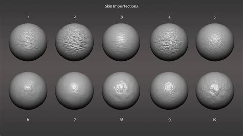 33 CREATURE SKIN BRUSHES VDM FlippedNormals