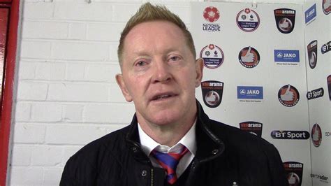 Gary Waddock Post Match Dagenham Redbridge H YouTube