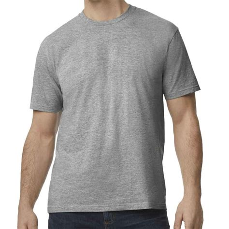 Gildan Camiseta De Medio Para Hombre Gris Deportivo Gildan Utpc5346sportsgrey Bodega