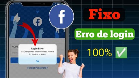 Facebook N O Consegue Fazer Login Problema Ocorreu Um Erro