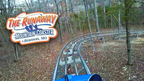 The Runaway Mountain Coaster Hd On Ride Pov And Review Awesome Mountain