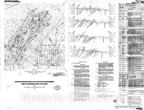 Map Interpretive Bedrock Geologic Map Of The Upper Chulitna District