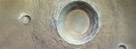 ESA S Orbiter Captures Image Of Largest Crater On Mars