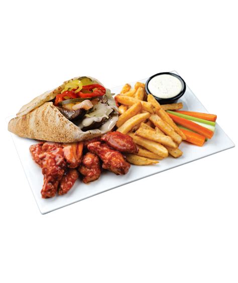 Wings Combo #4 – with choice of 1 sauce – Paulie's Wings & Pizza