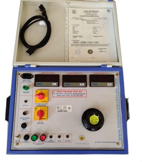 Hipot Test Equipment at Rs 35000 in Chennai | ID: 26334614230