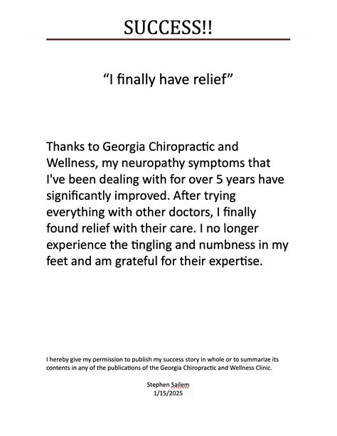 Best Neuropathy Treatment in Bonaire and Warner Robins, GA